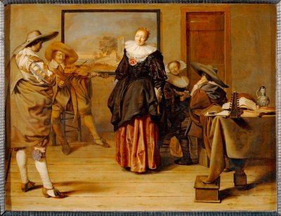 Danselektion 1627 ... af Pieter Codde