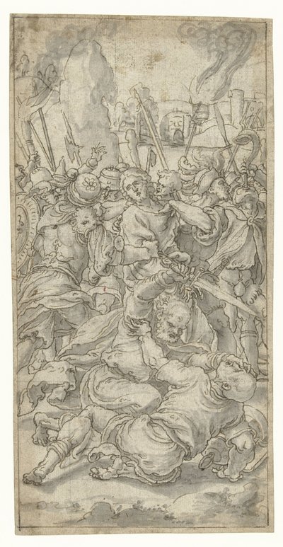 Kristi fangenskab af Pieter Coecke van Aelst (I)