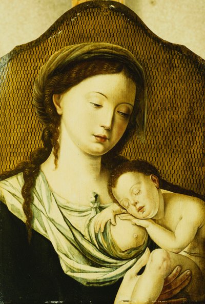 Madonnaen og barnet, af Pieter Coecke van Aelst