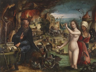 Sankt Anthonys fristelse af Pieter Coecke van Aelst