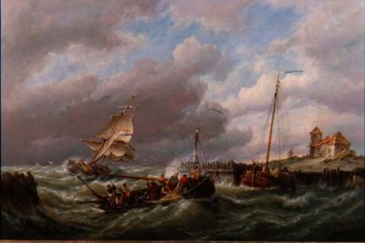 På øen Texel, Holland af Pieter Cornelis Dommerson