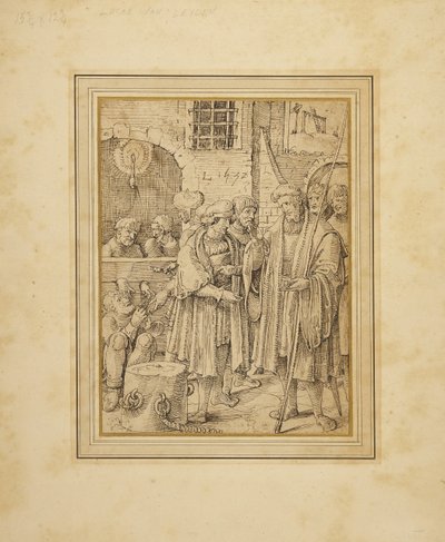 De syv barmhjertighedsgerninger: Befrielse af fangerne af Pieter Cornelisz. (Kunst)