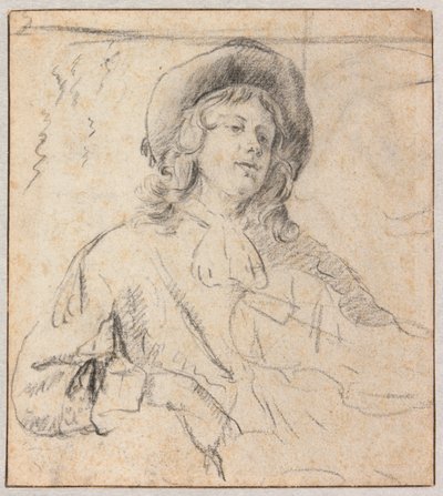 Violinspiller af Pieter Cornelisz. van Slingeland
