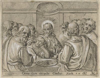 Sidste aftensmad af Pieter Feddes van Harlingen