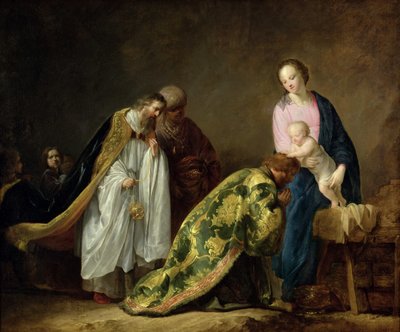 Magiernes tilbedelse, 1638. af Pieter Fransz de Grebber