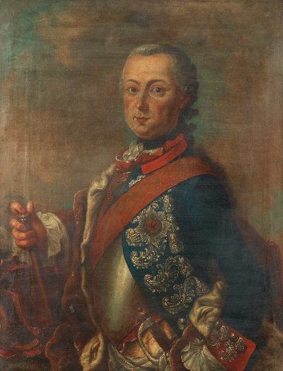 Portræt af Frederik II af Preussen 17121786 af Pieter Frederik de la Croix