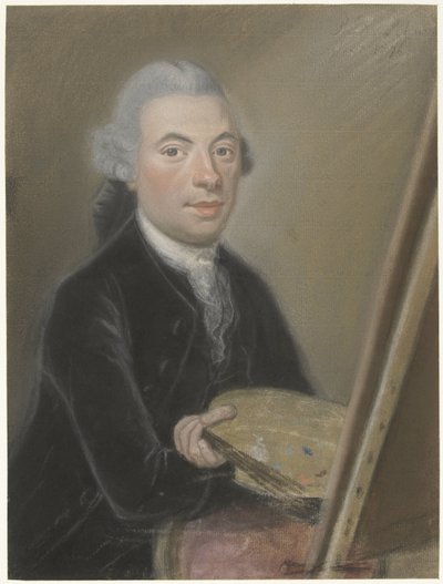 Portræt af Jan van Os af Pieter Frederik de la Croix
