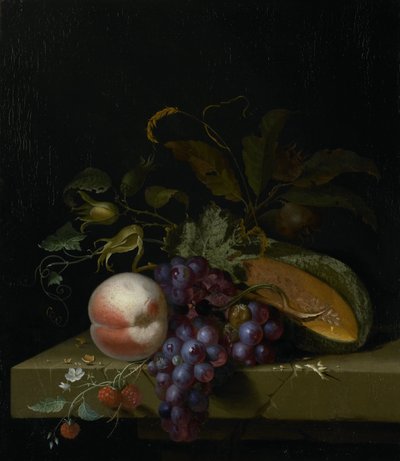 Stilleben med frugt af Pieter Gallis