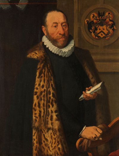 Portræt af Mattheus Augustijnsz Steyn af Pieter I Pietersz