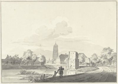 Rester af Veerpoort i Heukelom af Pieter Jan van Liender