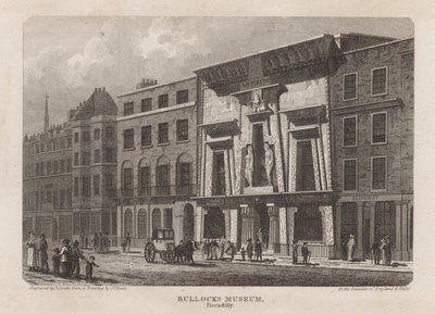 Bullocks Museum, Piccadilly af Pieter Jansz. Quast