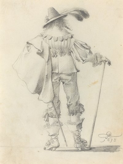 Gentleman set bagfra af Pieter Jansz Quast