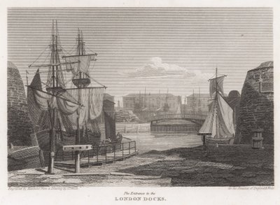 London Docks af Pieter Jansz. Quast