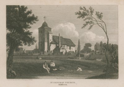 St Pancras Kirke af Pieter Jansz. Quast