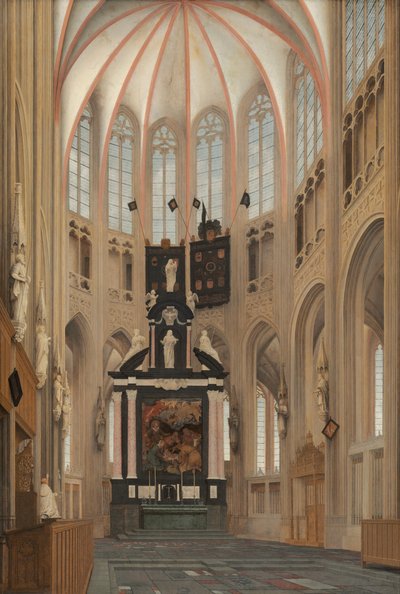 Sankt Johannes katedral af Pieter Jansz Saenredam