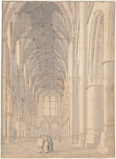 Interiør af Saint Bavo