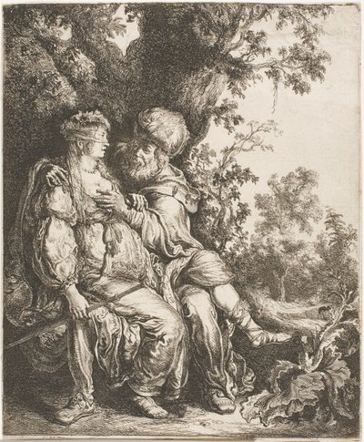 Juda og Thamar af Pieter Lastman