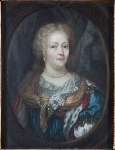 Prinsesse Anna af Thurn og Taxier d.1693, c1660. af Pieter Leermans