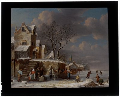 Vinterlandskab af Pieter Maes