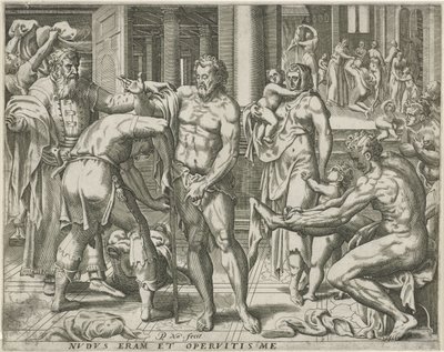 Nøgenes tøj Works of Mercy (serietitel) af Pieter Nagel