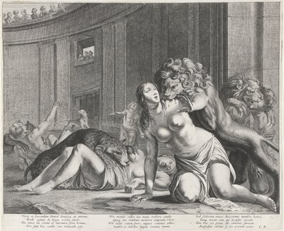Daniel i løvens hule af Pieter Nolpe