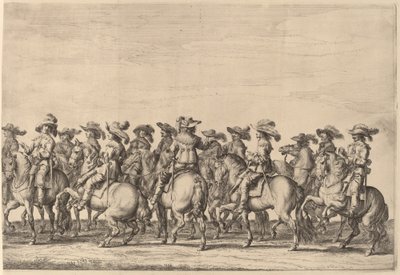 Marie de Medicis indrejse i Amsterdam [plade 3 af 6] af Pieter Nolpe