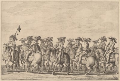 Marie de Medicis indrejse i Amsterdam [plade 6 af 6] af Pieter Nolpe