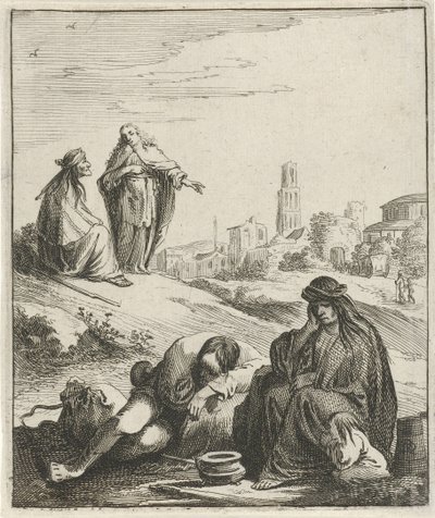 Majombe en Konstance en bevæbnende skikkelse af Pieter Nolpe