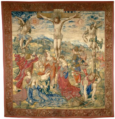 Korsfæstelsen af Pieter Pannemaker I after Bernard van Orley