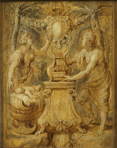 Cover af Matthias Casimiris Sarbievii. Lyricorum Libri IV af Maciej Kazimierz Sarbiewski, 1632. af Pieter Paul Rubens