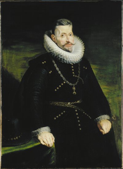 Portræt af ærkehertug Albert af Østrig 1559-1621, guvernør i de spanske Nederlande, 1616. af Pieter Paul Rubens