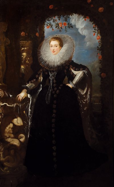 Portræt af Giovanna Spinola Pavese, 1606. af Pieter Paul Rubens