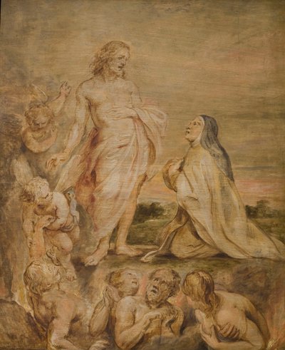 Sankt Teresa af Avilas vision, ca. 1635. af Pieter Paul Rubens
