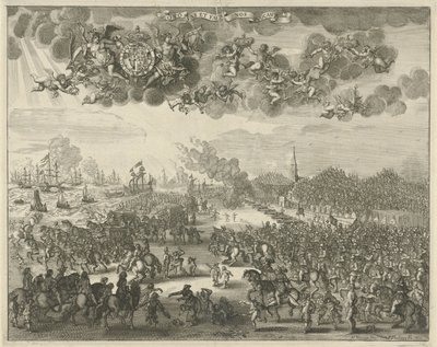 Charles IIs afgang fra Scheveningen til England, 1660 af Pieter Philippe