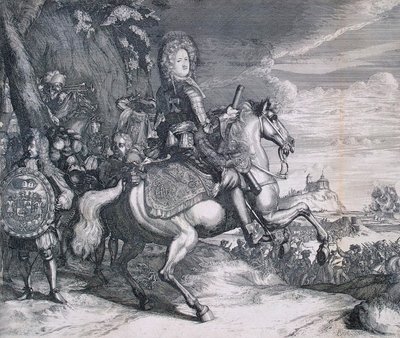 Ridesportræt af Alexander Danilovich Menshikov