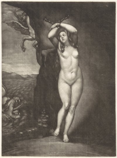 Andromeda lænket til klippen af Pieter Schenk (I)
