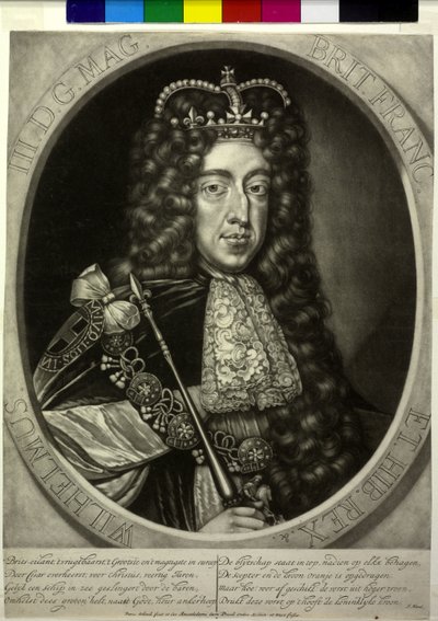 Prins af Orange William III af Pieter Schenk