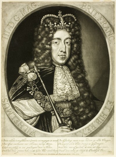 William III, konge af England af Pieter Schenk