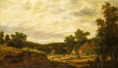 Bakket landskab af Pieter Stalpaert