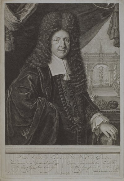 Jan Ernest Schmieden (1626-1707) 1707 af Pieter Stevens van Gunst