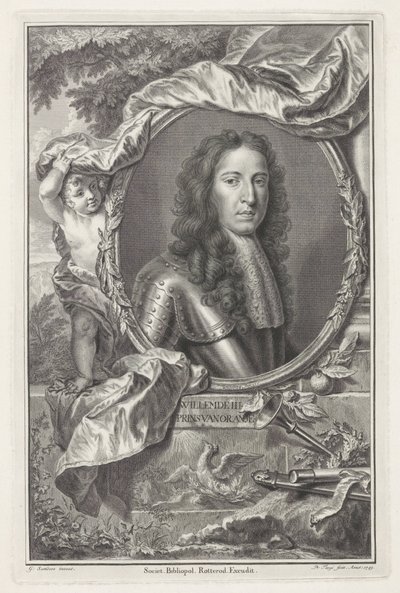 Portræt af William III, Prins af Orange af Pieter Tanjé