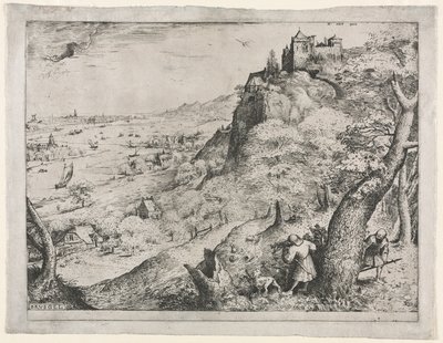 Jagten på kaniner af Pieter The Elder Brueghel