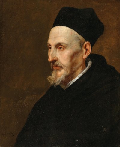 Portræt af Anthonius Triest 1576-1657, biskop af Brugge og Gent, 1650. af Pieter Thijs