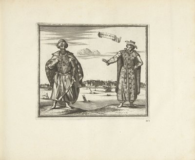 Beboere i Arkhangelsk, 1726 af Pieter Van der Aa