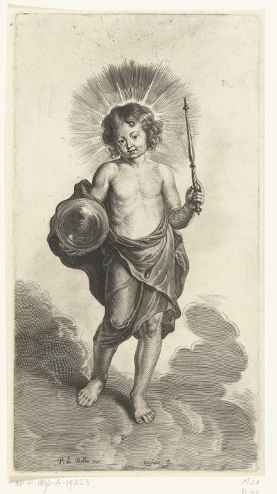 Kristusbarn med globus og scepter af Pieter de Bailliu (I) (possibly)