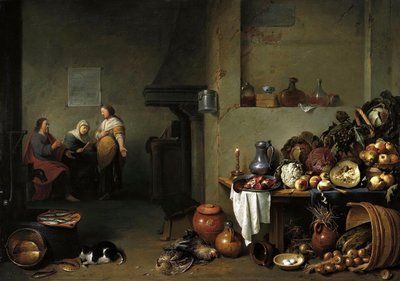 Kristus i Marthas og Marias hus af Pieter de Bloot