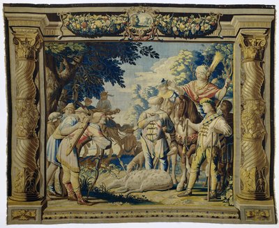 En hjorts død dedikeret til Artemis Historien om Iphigenia og Orestes (serietitel) af Pieter de Cracht