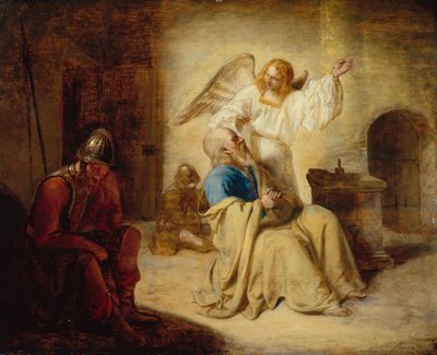 Sankt Peters befrielse fra fængslet af Pieter de Hooch