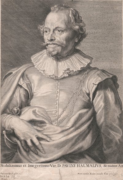 Den ædleste og ærede mand, D. Paulus Halmalius, senator Ant. af Pieter de Jode
