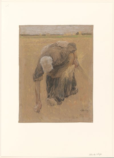 opsamlende kvinde af Pieter de Josselin